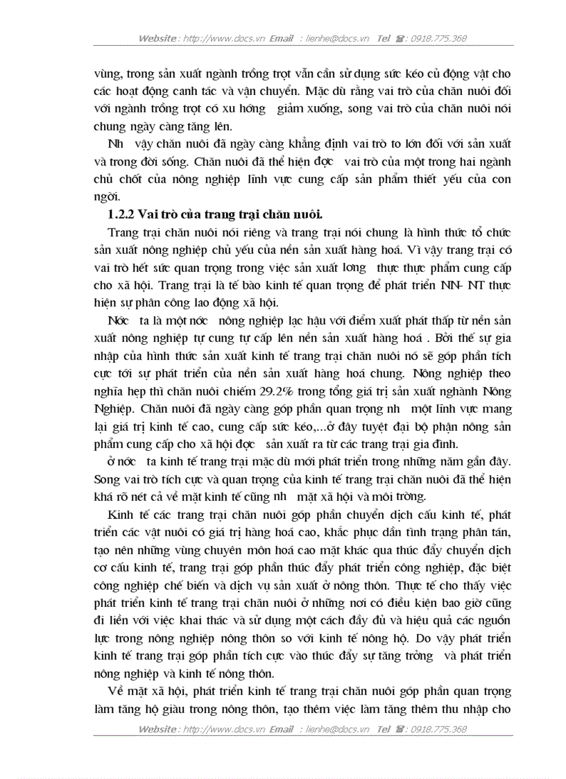 image for page Phương hướng và giải pháp phát triển các trang trại chăn nuôi tại huyện Nam Đàn tỉnh Nghệ An