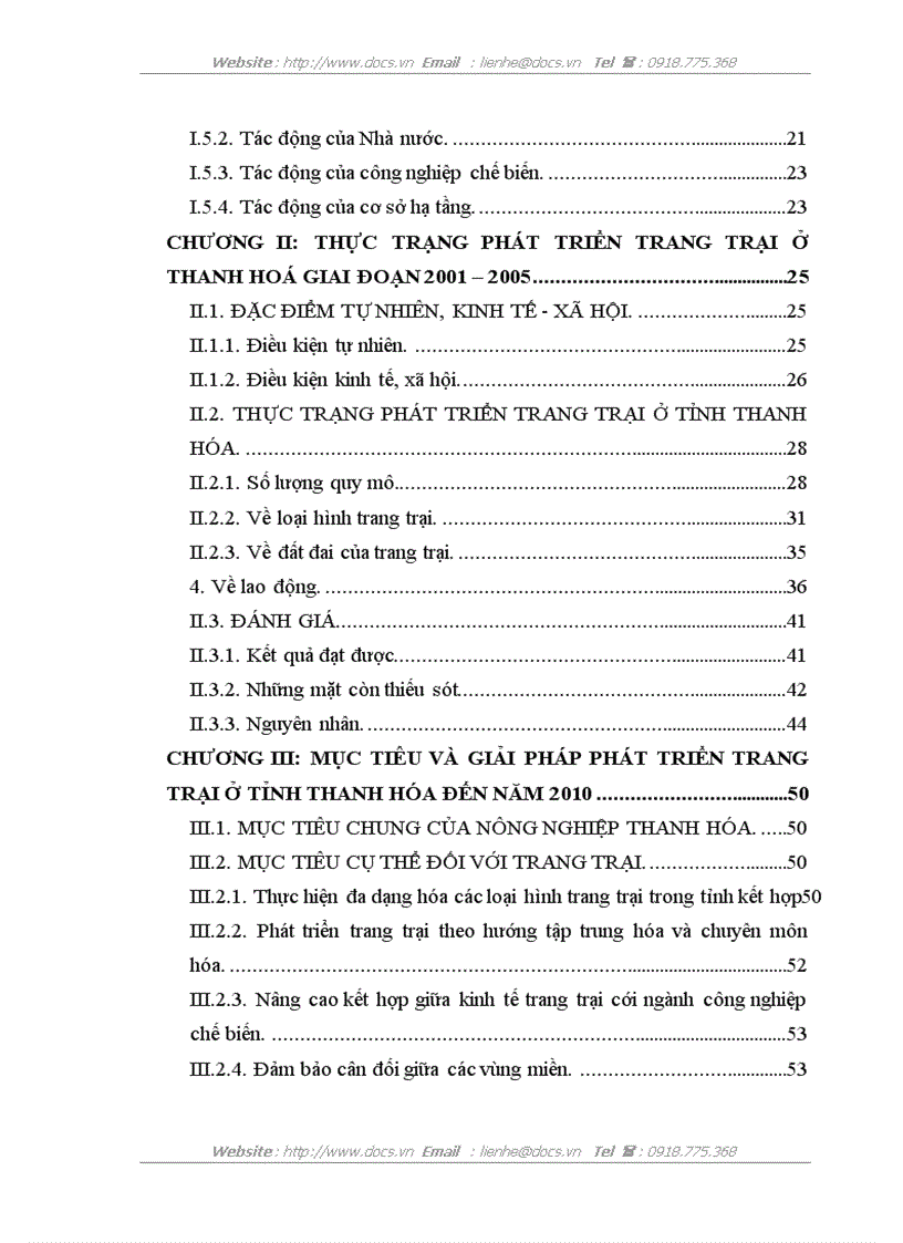 image for page Thực trạng và giải pháp phát triển kinh tế trang trại ở tỉnh Thanh Hóa giai đoạn 2006 2010