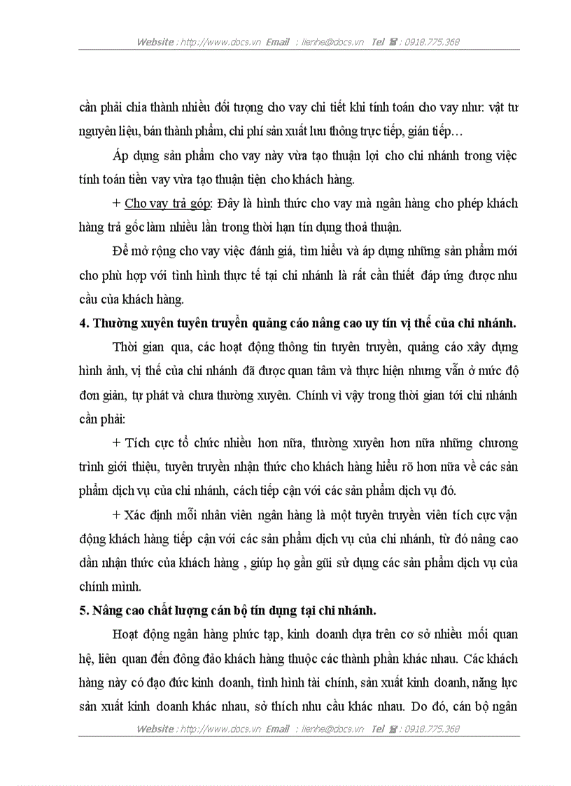 image for page Mở rộng tín dụng đối với doanh nghiệp vừa và nhỏ tại Chi nhánh Ngân hàng Nông nghiệp và Phát triển Nông thôn Láng Hạ