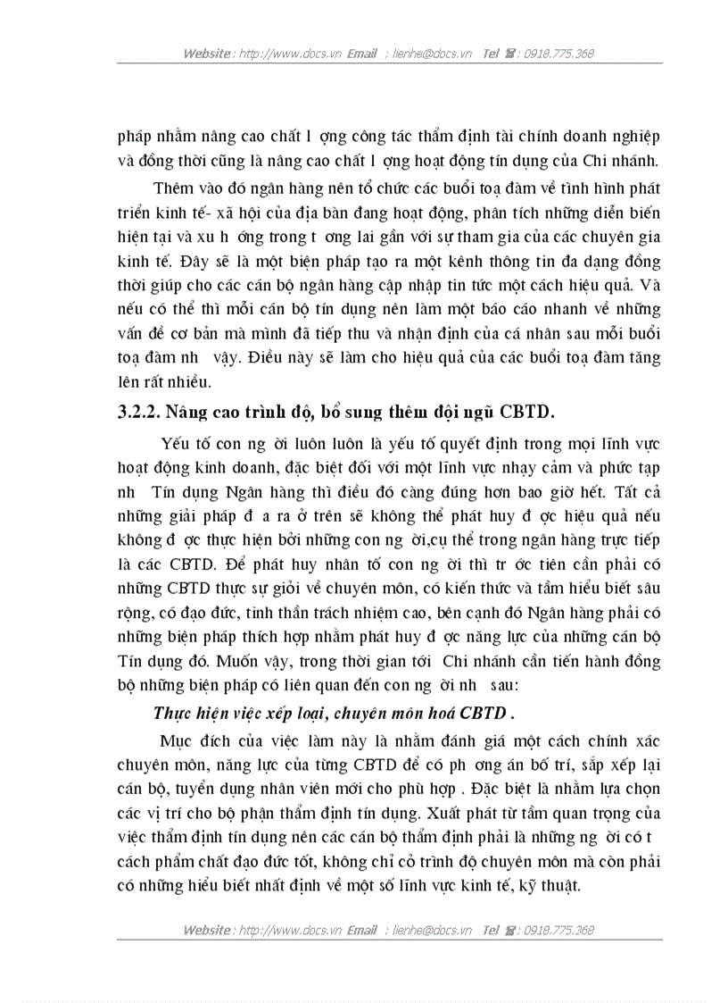image for page Hoàn thiện công tác thẩm định tài chính doanh nghiệp trong hoạt động tín dụng tại Chi nhánh Ngân hàng công thương Đông Anh
