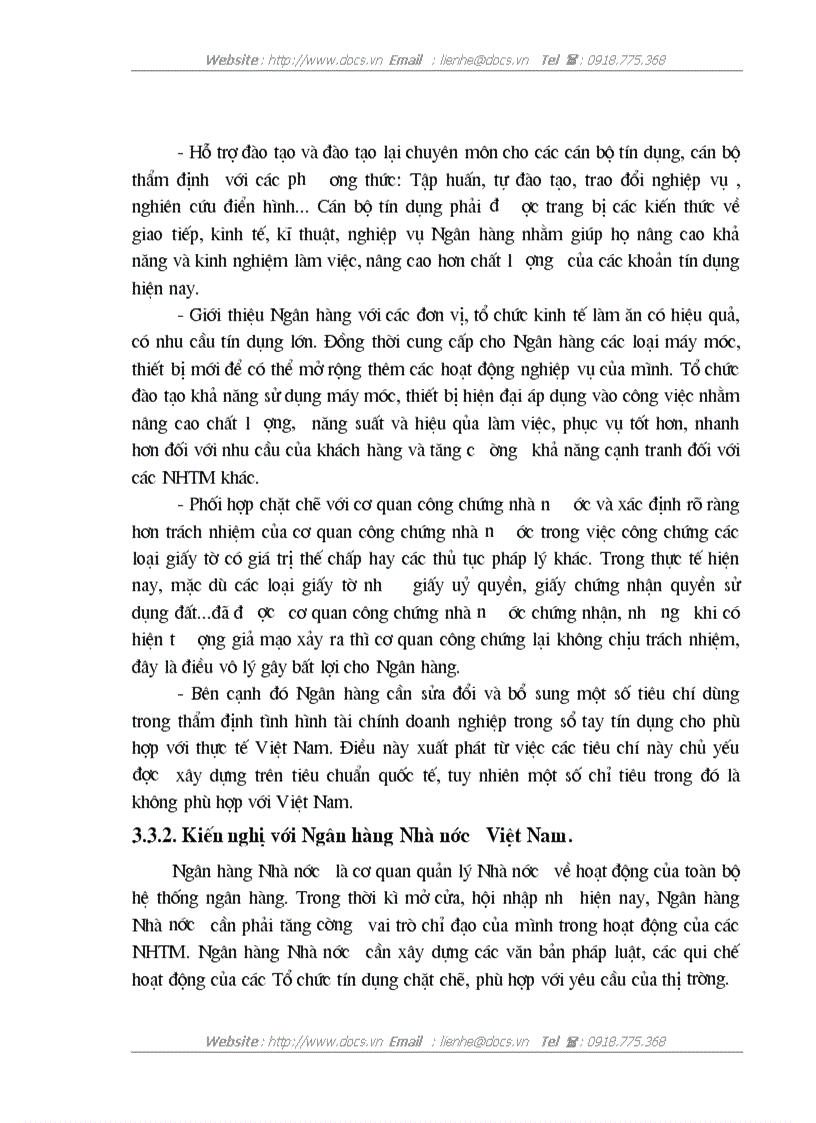 image for page Hoàn thiện công tác thẩm định tài chính doanh nghiệp trong hoạt động tín dụng tại Chi nhánh Ngân hàng công thương Đông Anh