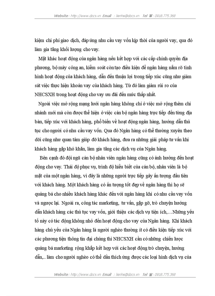 image for page Phát triển hoạt động cho vay hộ nghèo tại Ngân hàng Chính sách xã hội Việt Nam Chi nhánh Thành phố Hà Nôi