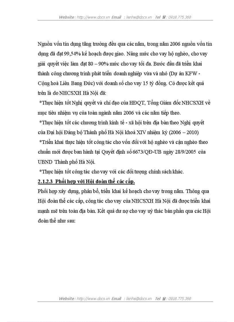 image for page Phát triển hoạt động cho vay hộ nghèo tại Ngân hàng Chính sách xã hội Việt Nam Chi nhánh Thành phố Hà Nôi