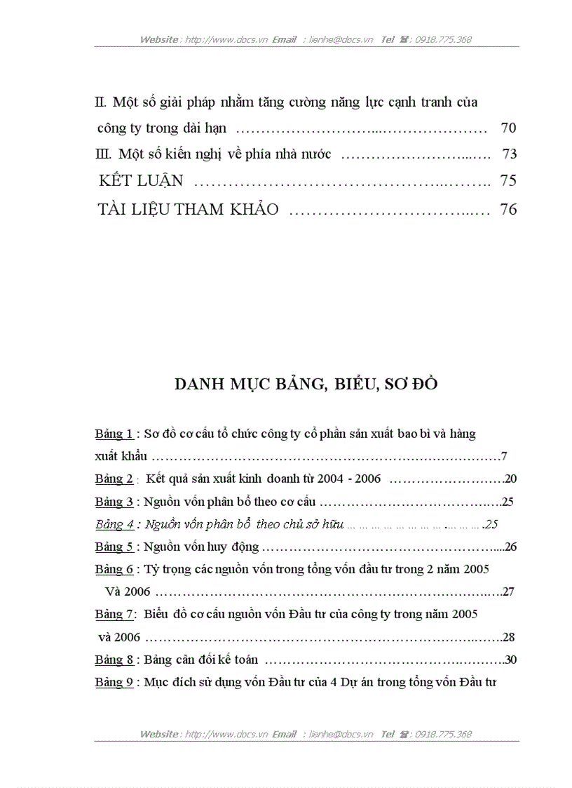 image for page Đầu tư nâng cao năng lực cạnh tranh tại Công ty cổ phần sản xuất bao bì và hàng xuất khẩu