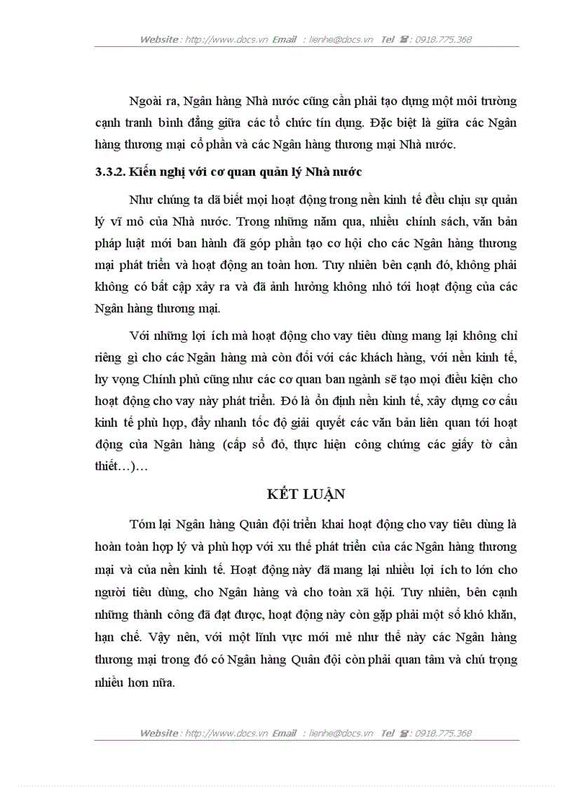 image for page Mở rộng cho vay tiêu dùng tại Ngân hàng Thương mại cổ phần Quân đội