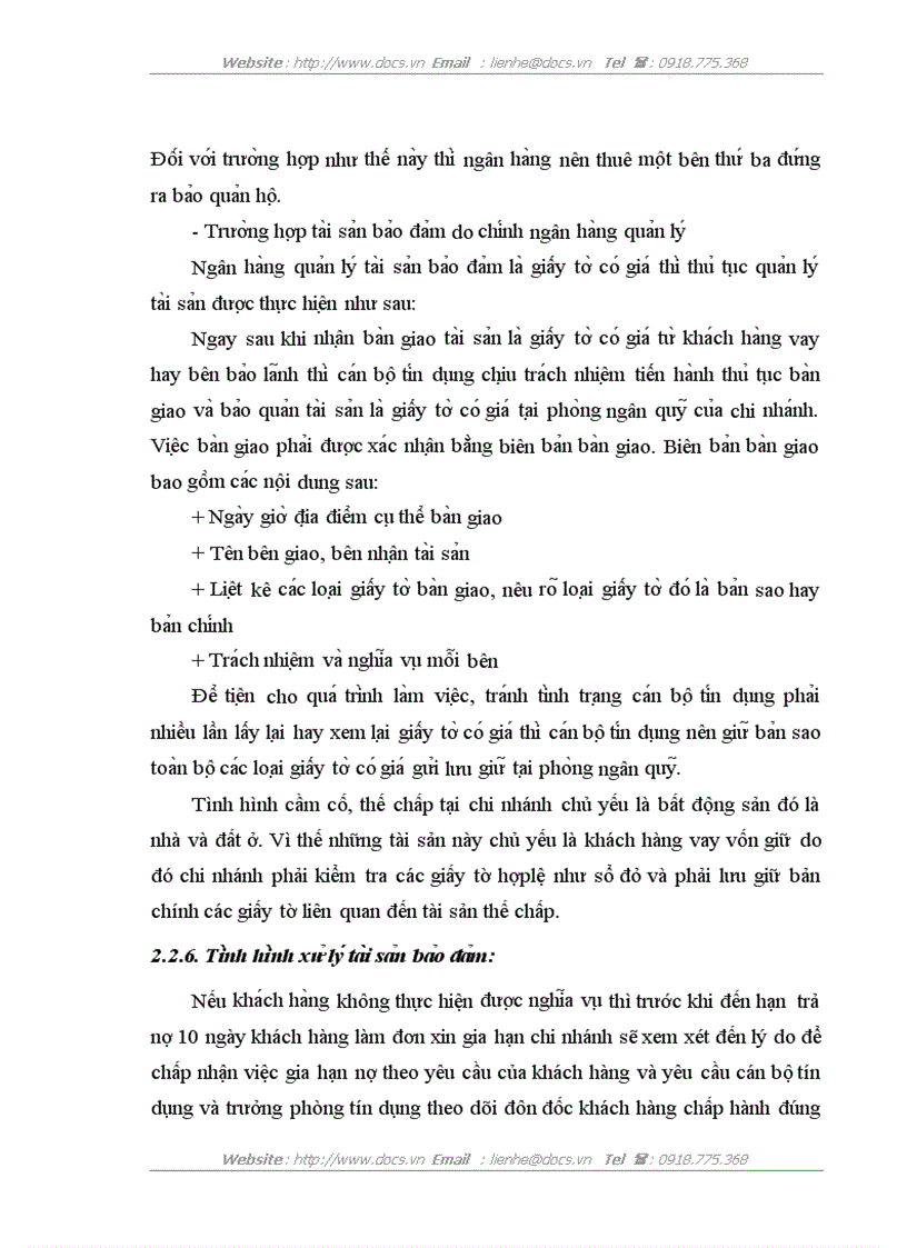 image for page Nâng cao chất lượng bảo đảm tiền vay tại Chi nhánh Ngân hàng Nông nghiệp và phát triển nông thôn Cầu Giấy