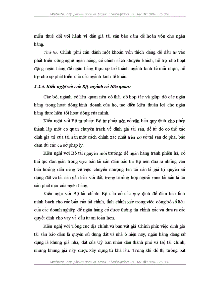 image for page Nâng cao chất lượng bảo đảm tiền vay tại Chi nhánh Ngân hàng Nông nghiệp và phát triển nông thôn Cầu Giấy