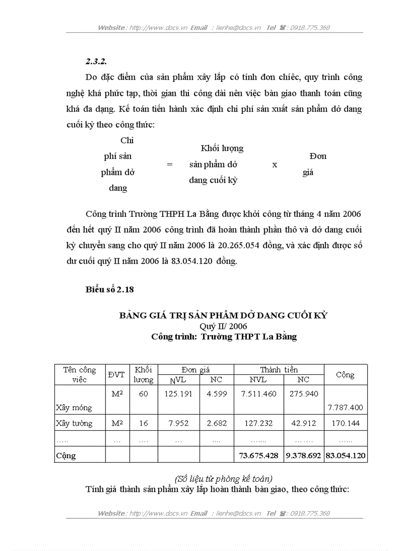 image for page Hoàn thiện kế toán chi phí và tính giá thành sản phẩm tại Công ty Cổ phần Xây dựng số II Thái Nguyên