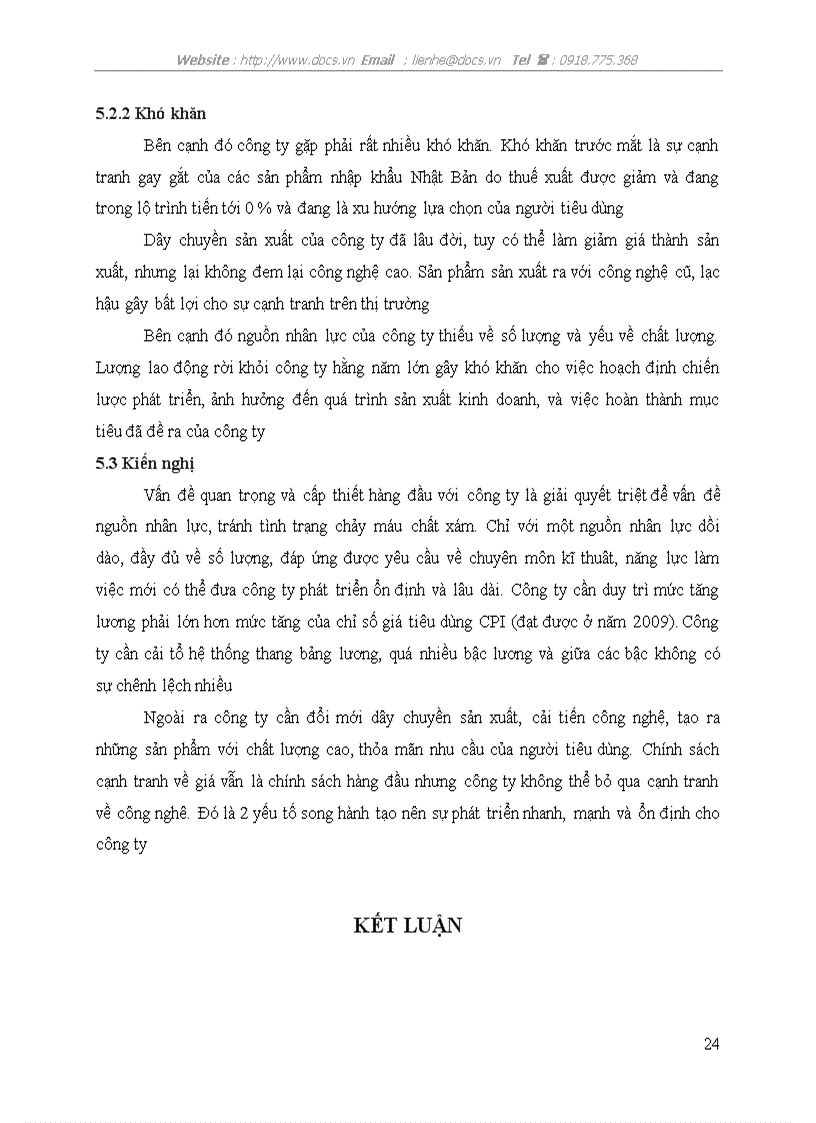 image for page Báo cáo tổng hợp Tại Công ty TNHH Điện tử Daewoo Hanel