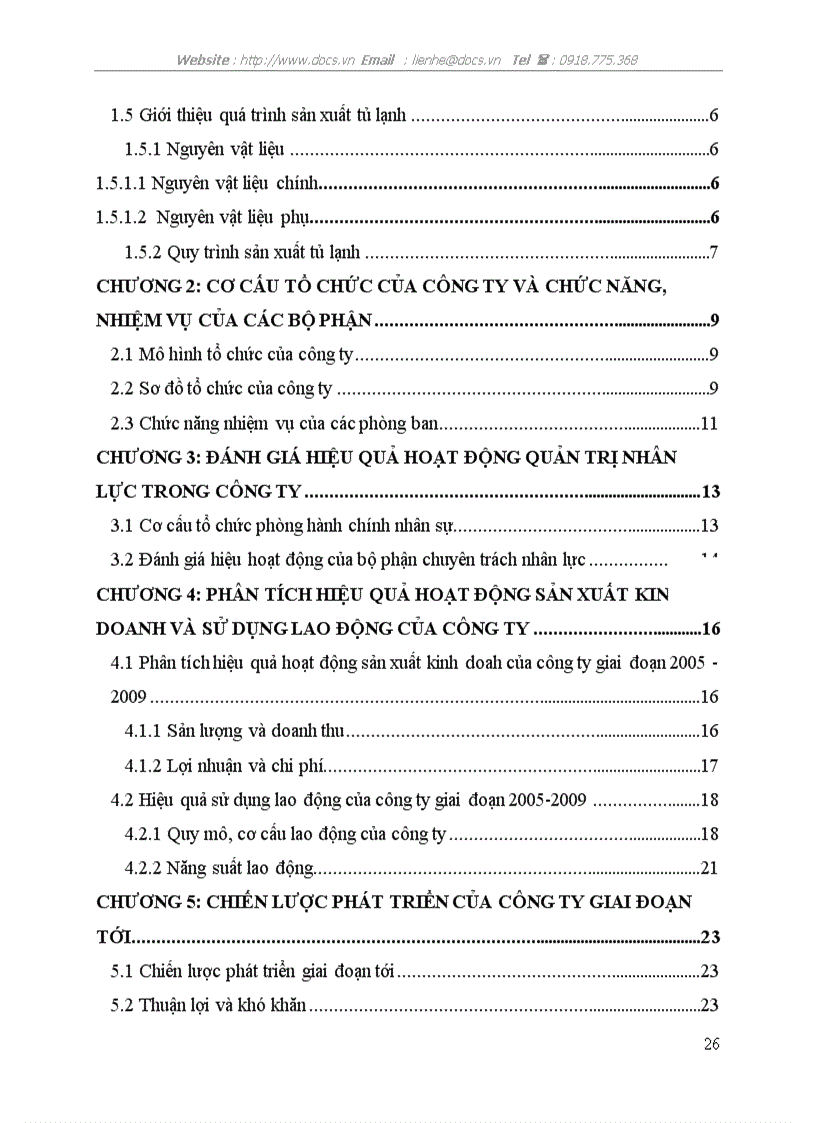 image for page Báo cáo tổng hợp Tại Công ty TNHH Điện tử Daewoo Hanel