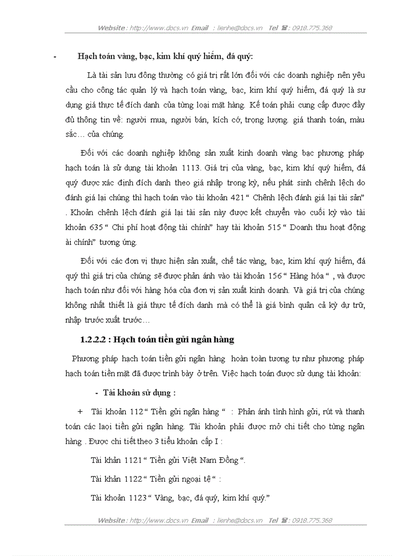 image for page Kiểm toán khoản mục tiền trong quy trình kiểm toán báo cáo tài chính do Công ty Kiểm toán và Tư vấn Tài chinh ACAGroup thực hiện