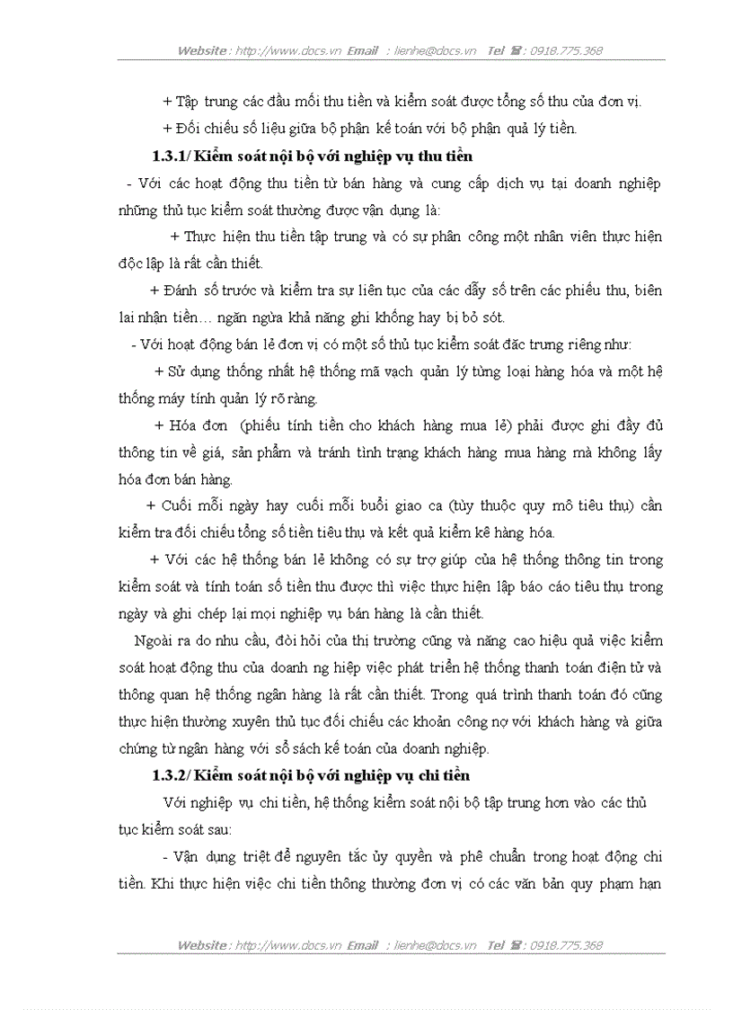 image for page Kiểm toán khoản mục tiền trong quy trình kiểm toán báo cáo tài chính do Công ty Kiểm toán và Tư vấn Tài chinh ACAGroup thực hiện