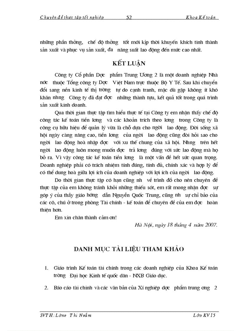 image for page Hoàn thiện công tác kế toán tiền lương và các khoản trích theo lương tại công ty cổ phần Dược phẩm trung ương 2