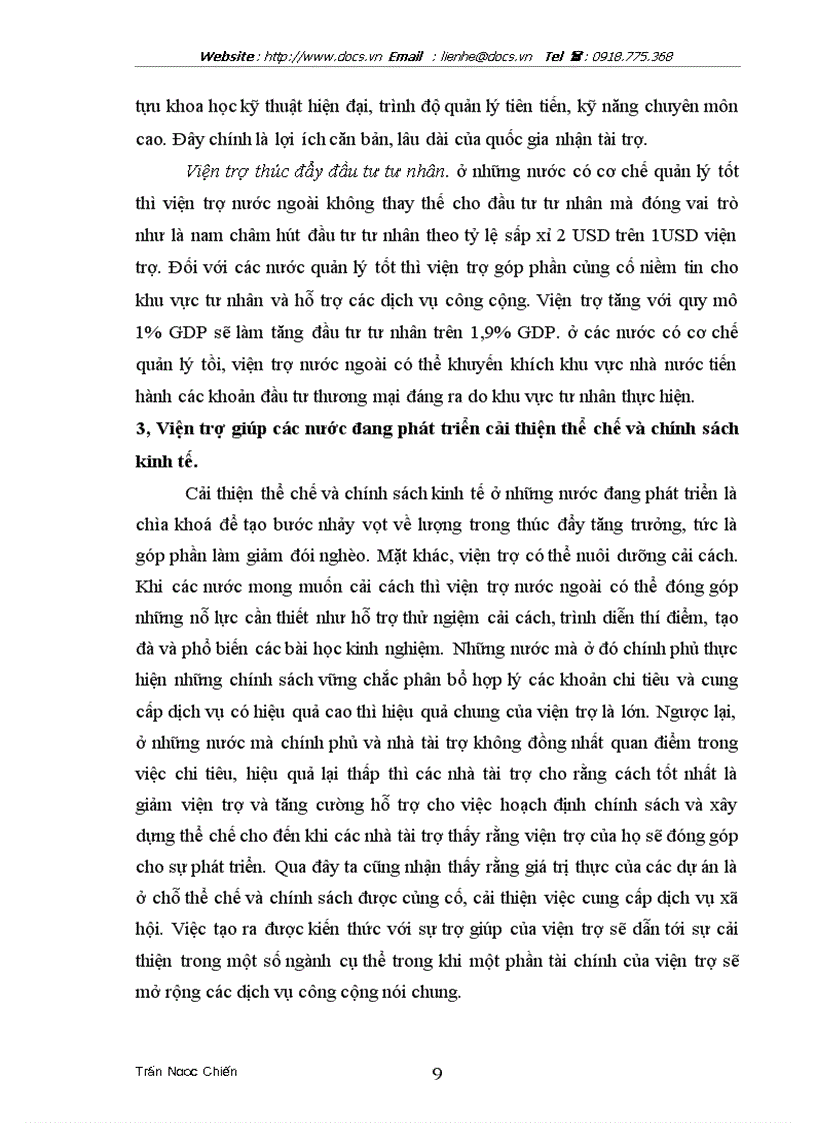 image for page Thực trạng và biện pháp sử dụng hiệu quả nguồn vốn hỗ trợ phát triển chính thức ODA