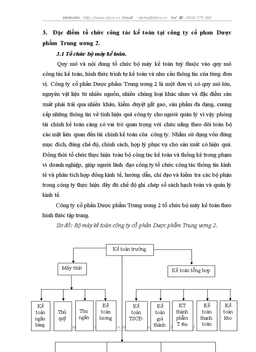 image for page Hoàn thiện công tác kế toán nguyên vật liệu tại Công ty cổ phần Dược phẩm trung ương 2