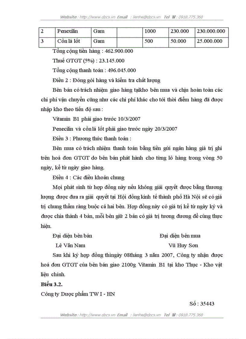 image for page Hoàn thiện công tác kế toán nguyên vật liệu tại Công ty cổ phần Dược phẩm trung ương 2