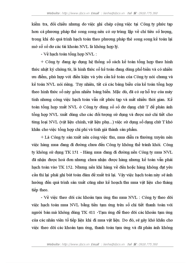 image for page Hoàn thiện công tác kế toán nguyên vật liệu tại Công ty cổ phần Dược phẩm trung ương 2