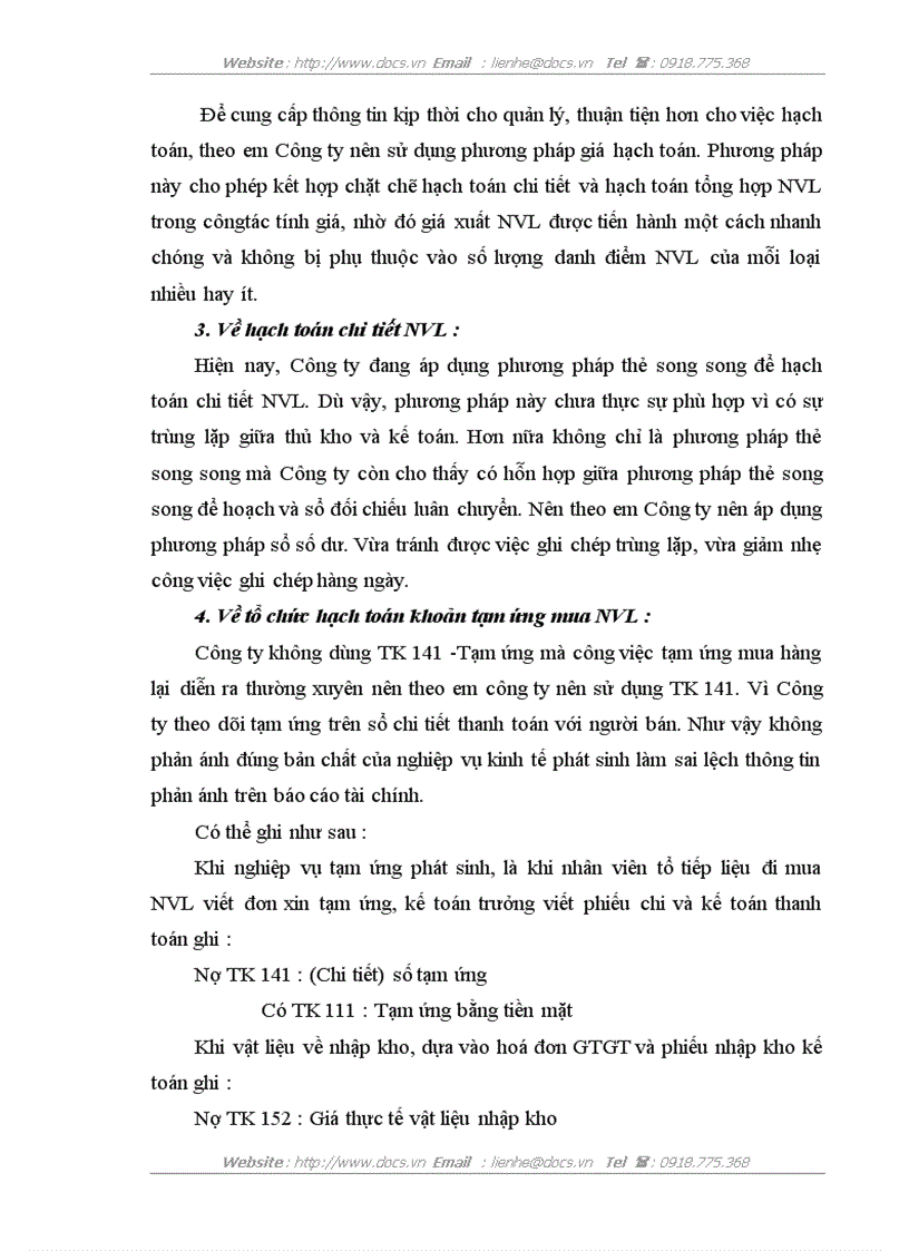 image for page Hoàn thiện công tác kế toán nguyên vật liệu tại Công ty cổ phần Dược phẩm trung ương 2