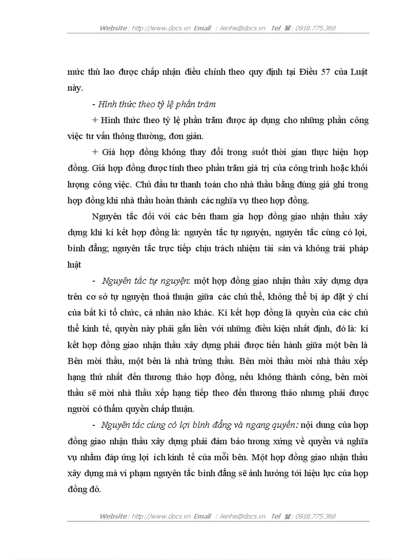 image for page Chế độ hợp đồng giao nhận thầu xây dựng và thực tiễn áp dụng tại công ty Cổ phần kĩ thuật nền móng và công trình ngầm FECON