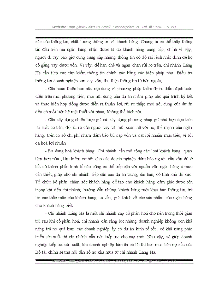 image for page Chế độ pháp lý và thực tiễn về việc ký kết thực hiện hợp đồng tín dụng tại chi nhánh ngânhàng NHNo PTNT AgriBank Láng Hạ