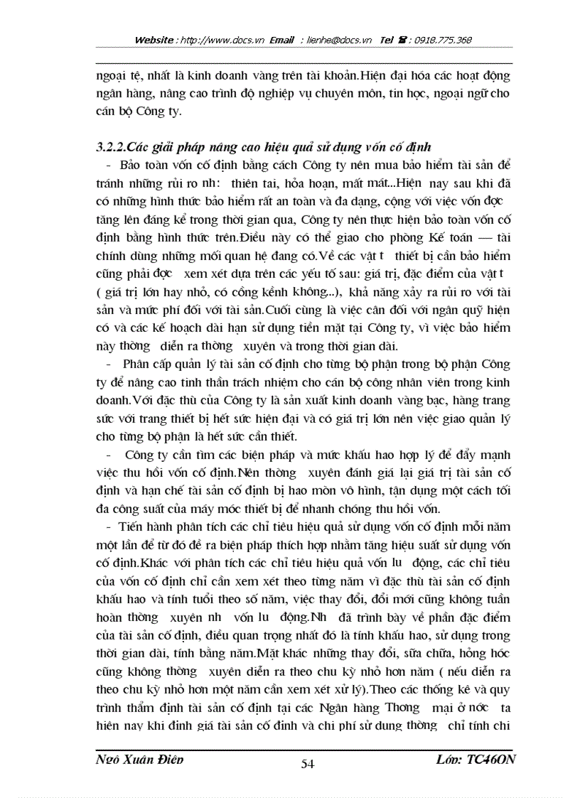 image for page Nâng cao hiệu quả sử dụng vốn tại Công ty kinh doanh mỹ nghệ vàng bạc đá quý NHNN PTNT Việt Nam