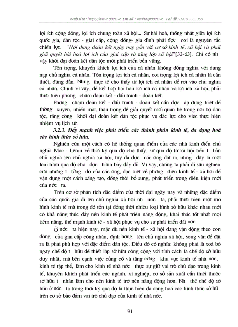 image for page Tư tưởng Hồ Chí Minh về mối quan hệ giữa giai cấp với dân tộc và việc vận dụng tư tưởng đó vào sự nghiệp đổi mới ở Việt Nam