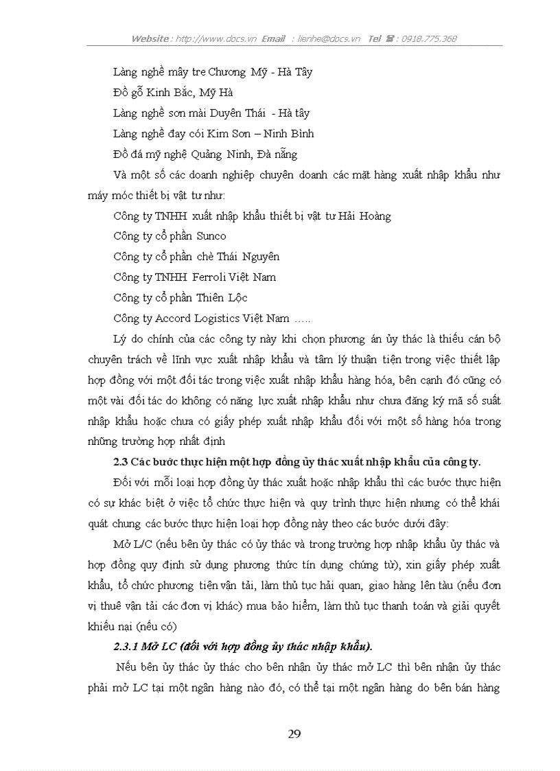 image for page Hợp đồng ủy thác xuất nhập khẩu các vấn đề pháp quy và thực tiễn tại Công ty CP thương mại và vận tải quốc tế Châu Giang