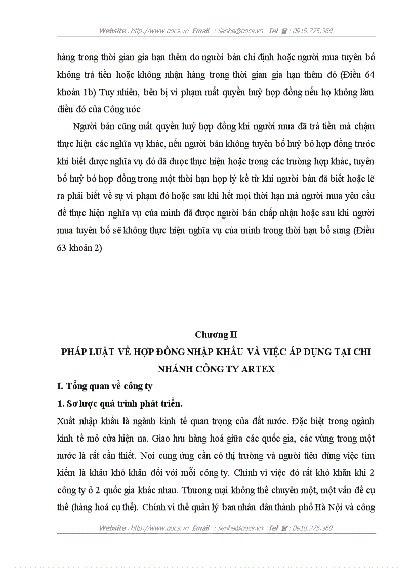 image for page Một số giải pháp nhằm hoàn thiện HĐNK tại CN công ty TNHH nhà nước một thành viênXNKva đầu tư thủ công mỹ nghệ HN ARTEX Ha nội
