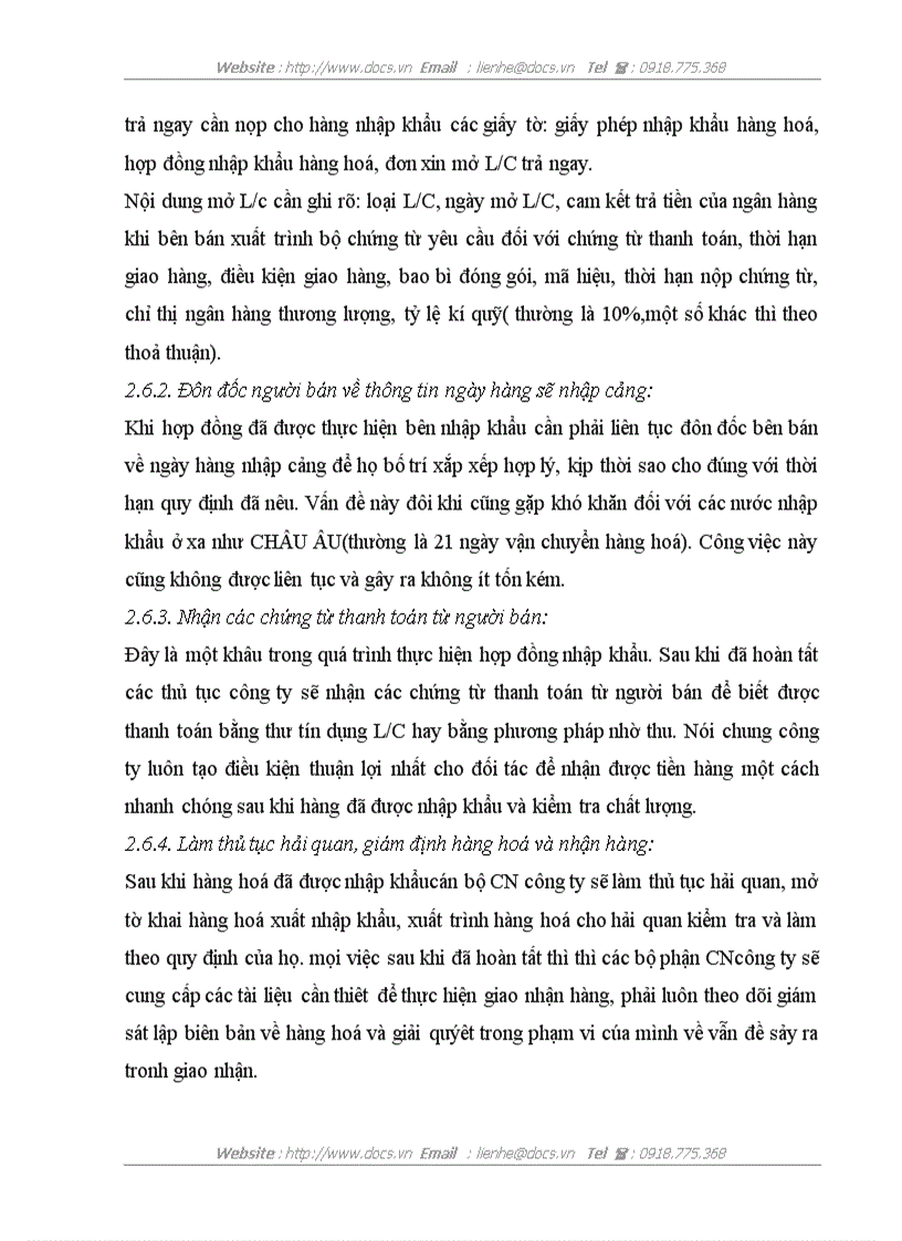 image for page Một số giải pháp nhằm hoàn thiện HĐNK tại CN công ty TNHH nhà nước một thành viênXNKva đầu tư thủ công mỹ nghệ HN ARTEX Ha nội