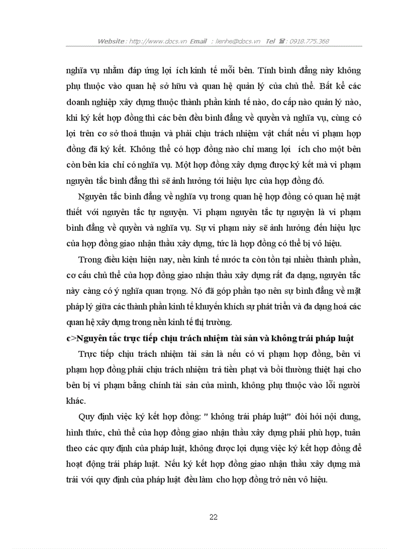 image for page Pháp luật về hợp đồng xây lắp và thực tiễn áp dụng tại công ty cổ phần xây dựng thương mại và dịch vụ văn hóa