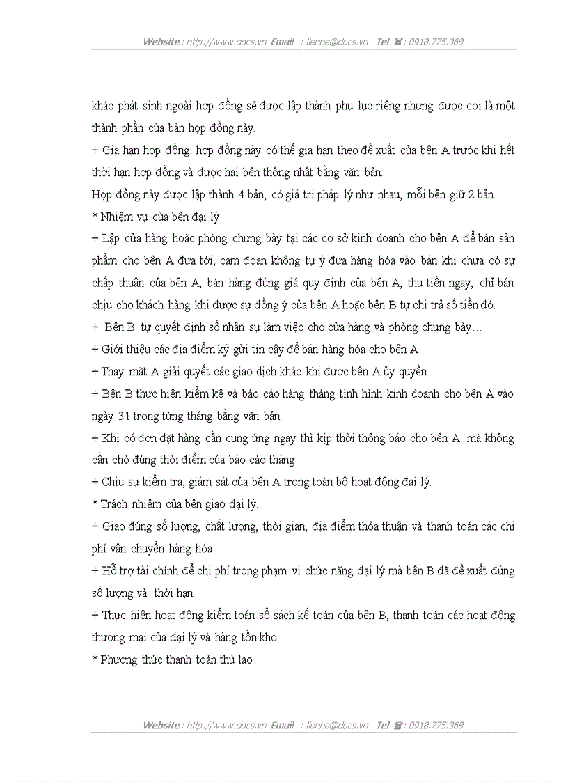 image for page Pháp luật về hợp đồng đại lý và thực tiễn áp dụng tại Công ty Gạch ốp lát Hà Nội