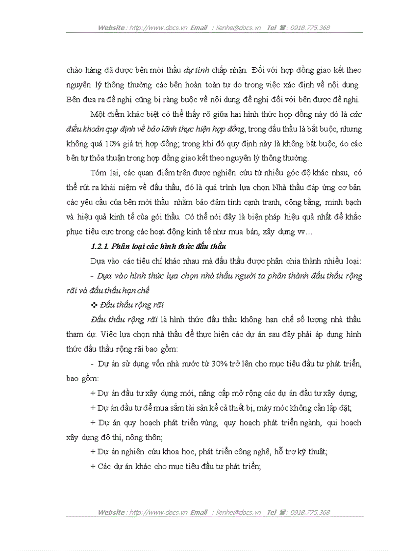 image for page Qui chế pháp lý chung về đấu thầu trong xây lắp và thực tiễn áp dụng tại công ty TNHH Cavico Việt Nam xây dựng Cầu Hầm