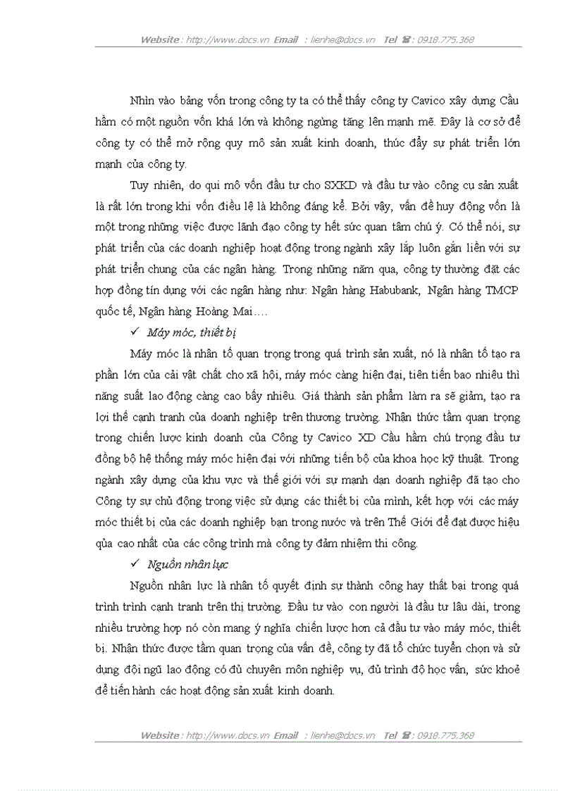 image for page Qui chế pháp lý chung về đấu thầu trong xây lắp và thực tiễn áp dụng tại công ty TNHH Cavico Việt Nam xây dựng Cầu Hầm