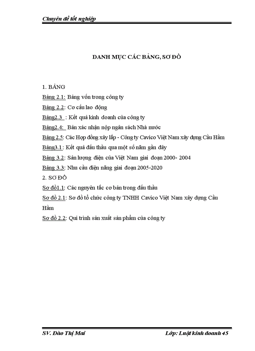 image for page Qui chế pháp lý chung về đấu thầu trong xây lắp và thực tiễn áp dụng tại công ty TNHH Cavico Việt Nam xây dựng Cầu Hầm