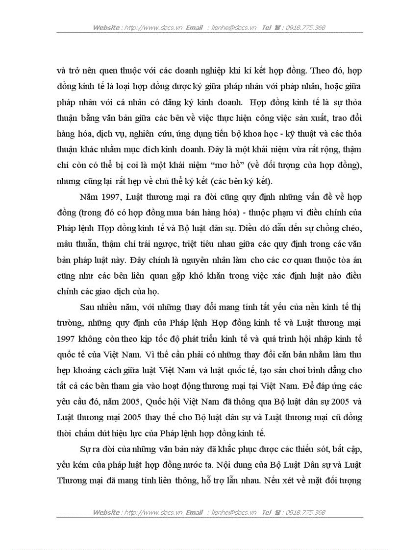 image for page Chế độ pháp lý về hợp đồng mua bán hàng hóa ở Việt Nam và thực tiễn áp dụng tại Công ty cổ phần kỹ thuật nền móng và công trình ngầm FECON