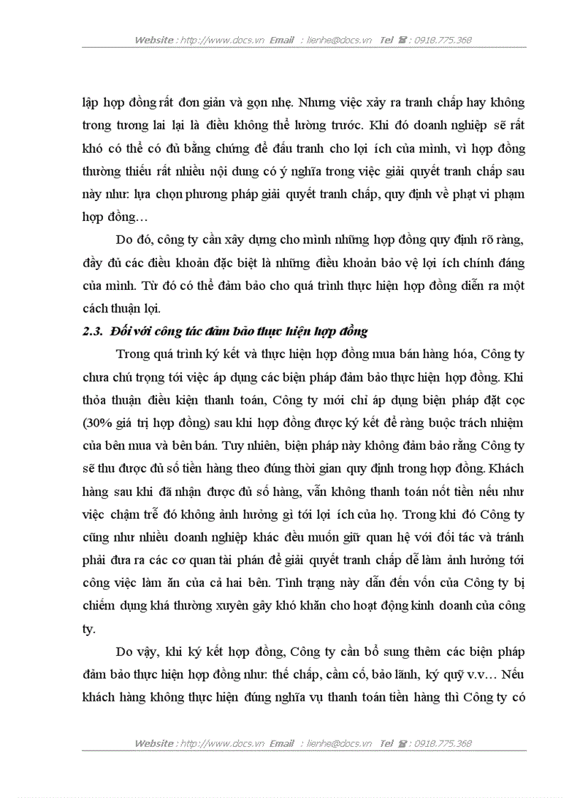 image for page Chế độ pháp lý về hợp đồng mua bán hàng hóa ở Việt Nam và thực tiễn áp dụng tại Công ty cổ phần kỹ thuật nền móng và công trình ngầm FECON