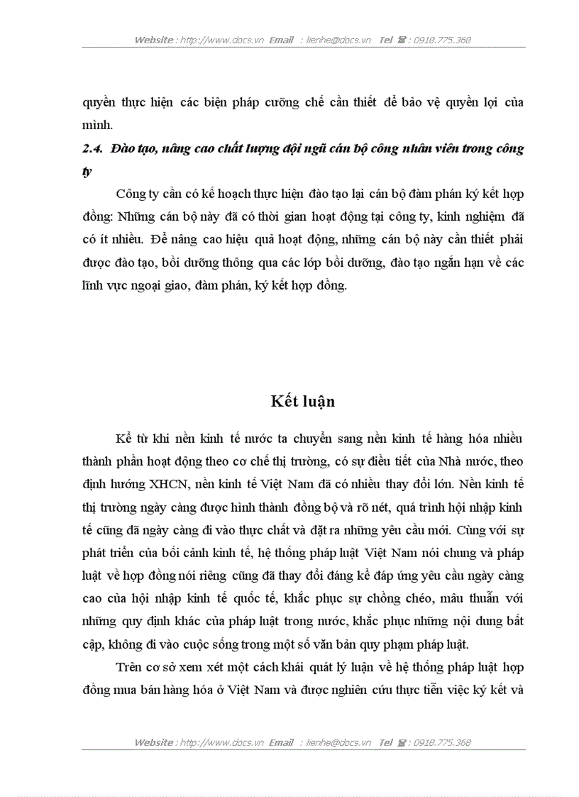 image for page Chế độ pháp lý về hợp đồng mua bán hàng hóa ở Việt Nam và thực tiễn áp dụng tại Công ty cổ phần kỹ thuật nền móng và công trình ngầm FECON