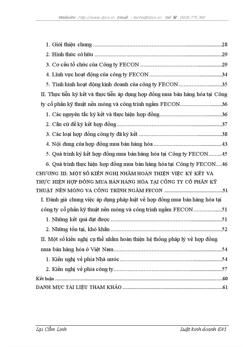 image for page Chế độ pháp lý về hợp đồng mua bán hàng hóa ở Việt Nam và thực tiễn áp dụng tại Công ty cổ phần kỹ thuật nền móng và công trình ngầm FECON