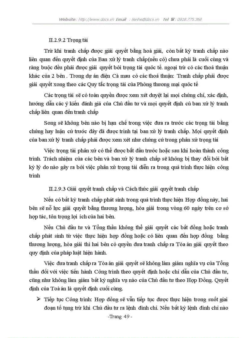 image for page Thực tiễn các điều khoản ký kết và thực hiện hợp đồng tổng thầu epc tại tổng công ty lắp máy việt nam