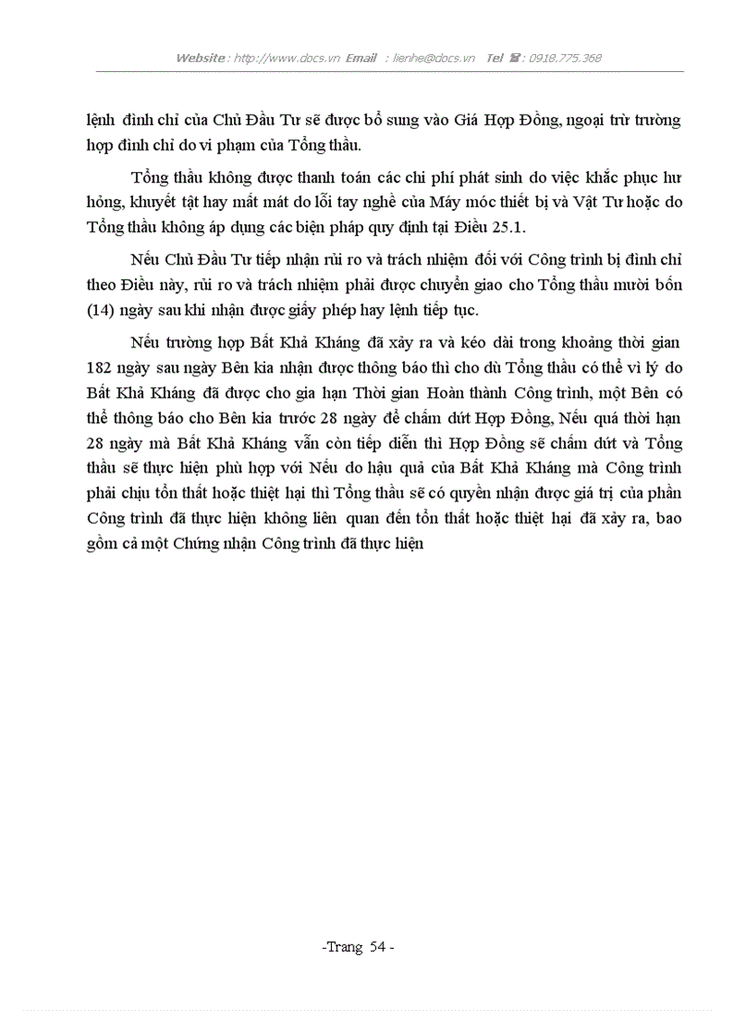 image for page Thực tiễn các điều khoản ký kết và thực hiện hợp đồng tổng thầu epc tại tổng công ty lắp máy việt nam