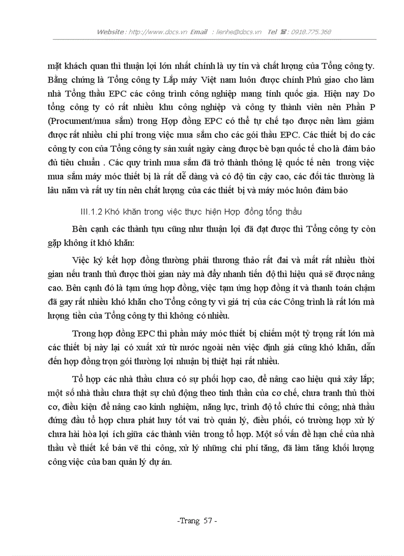 image for page Thực tiễn các điều khoản ký kết và thực hiện hợp đồng tổng thầu epc tại tổng công ty lắp máy việt nam
