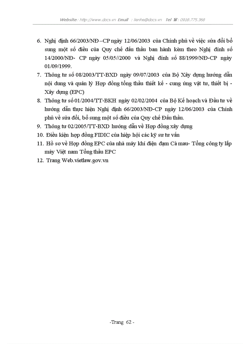 image for page Thực tiễn các điều khoản ký kết và thực hiện hợp đồng tổng thầu epc tại tổng công ty lắp máy việt nam