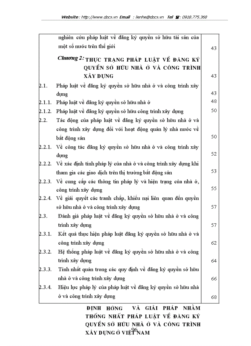image for page Pháp luật về đăng ký quyền sở hữu nhà ở và công trình xây dựng ở việt nam