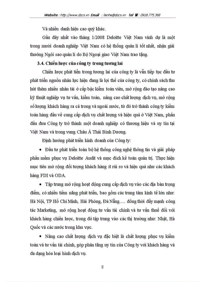 image for page Tổng quan về công ty tnhh deloitte việt nam