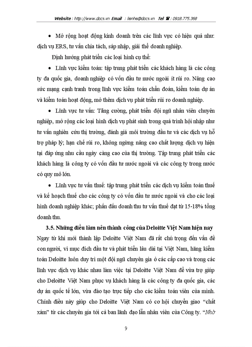 image for page Tổng quan về công ty tnhh deloitte việt nam