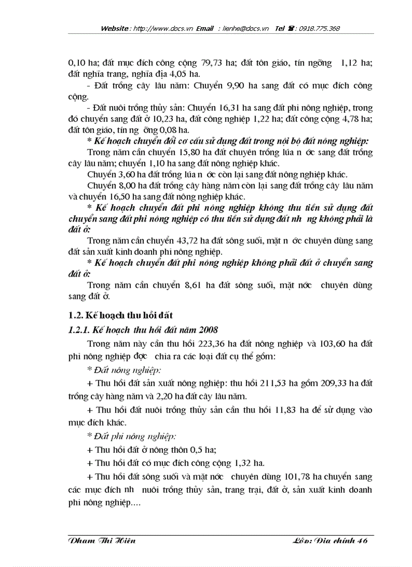 image for page Chuyển đổi mục đích sử dụng đất trong quá trình đô thị hoá ở huyện Đông Anh thành phố Hà Nội