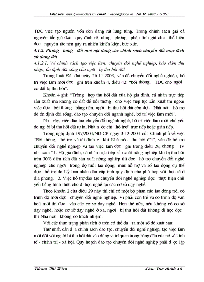 image for page Chuyển đổi mục đích sử dụng đất trong quá trình đô thị hoá ở huyện Đông Anh thành phố Hà Nội