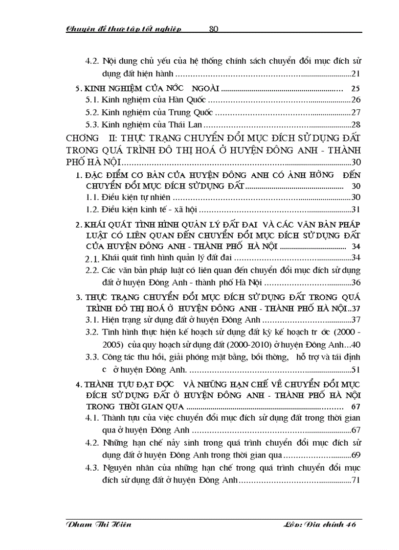 image for page Chuyển đổi mục đích sử dụng đất trong quá trình đô thị hoá ở huyện Đông Anh thành phố Hà Nội