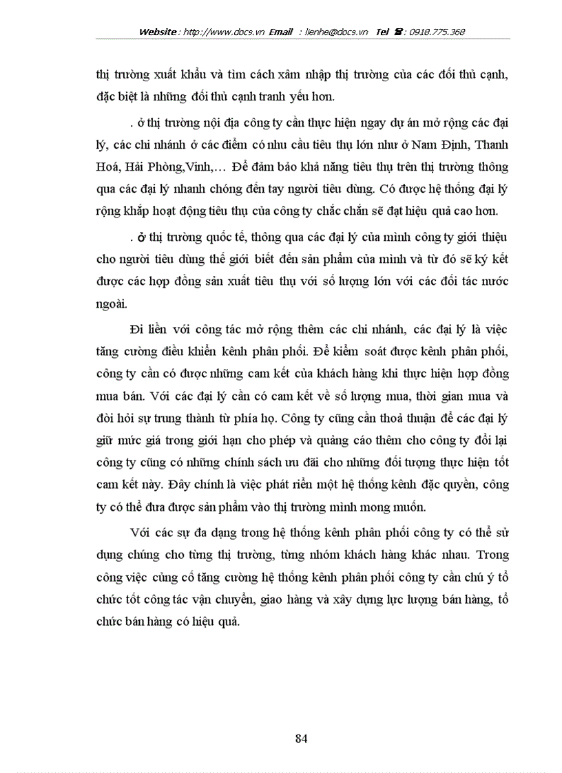 image for page Một số giải pháp đẩy nhanh tốc độ tiêu thụ sản phẩm tại Công ty Dược Liệu Trung Ương I