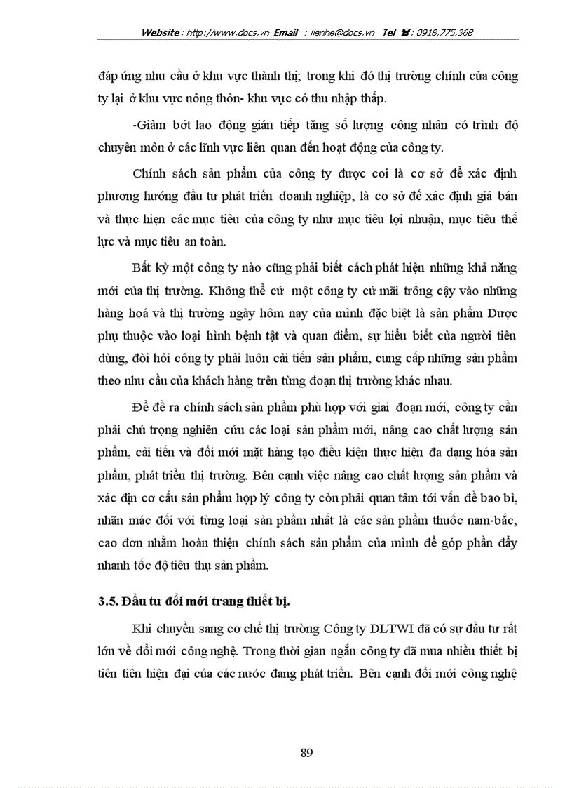 image for page Một số giải pháp đẩy nhanh tốc độ tiêu thụ sản phẩm tại Công ty Dược Liệu Trung Ương I